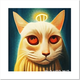 god of cats Posters and Art